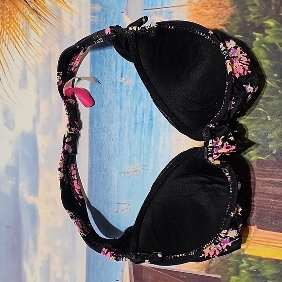 Victoria Secret Polka Dot Floral Bikini Top‎ - Picture 6 of 6